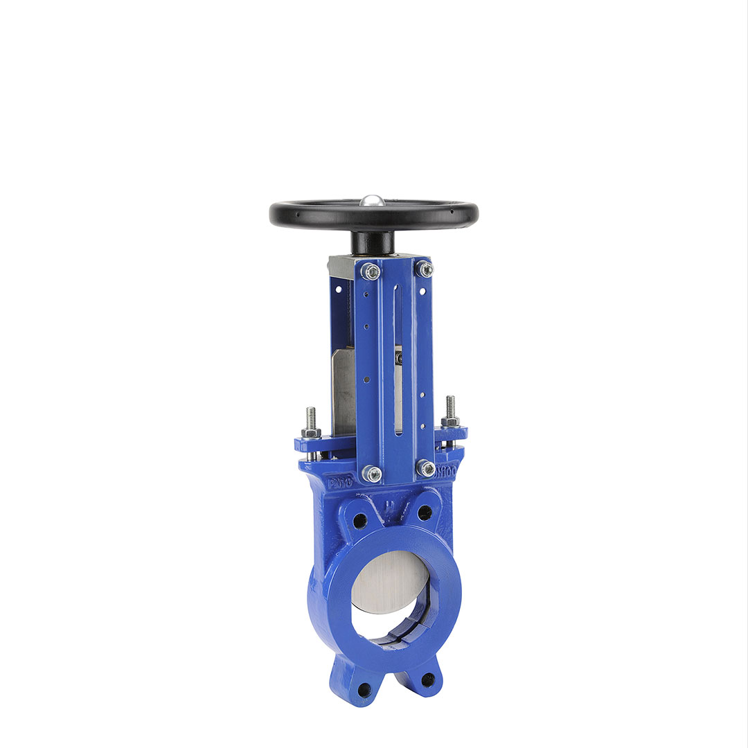 Knife gate valves