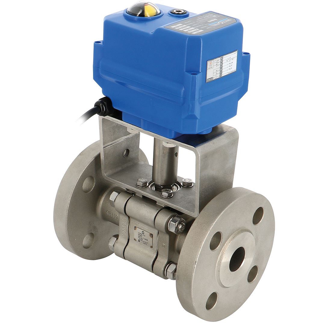 Electric actuated 3 piece ball valves Electric actuated 3 piece ball valves