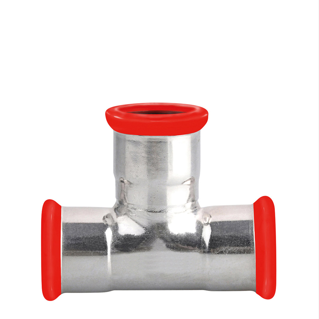 Carbon steel press piping system