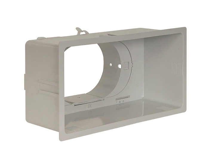 ABS plenum with rear outlet and adjustable flow Syveco