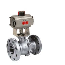 ICP Valves stainless steel ball valve 769 + ADA/ASR pneumatic actuator ...