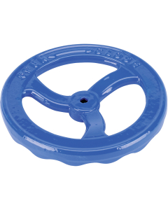 Clockwise closing handwheel for gate valves
