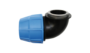 PP elbow 90° reduced female