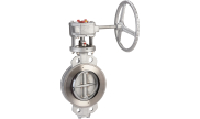 Carbon steel double offset butterfly valve  1115 wafer ANSI150