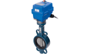 Cast iron butterfly valve 1123 + TCR electric actuator
