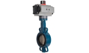 Cast iron butterfly valve 1125 + ADA/ASR pneumatic actuator