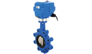Ductile iron butterfly valve 1133 + TCR electric actuator