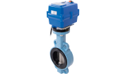 Butterfly valve 1150LT10 + TCR-NKT electric actuator capacitor return