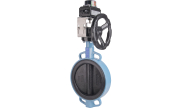 Butterfly valve 1150 with gearbox + limit switch box SF012