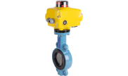 TTV Ductile iron butterfly valve 1158 + SA/NA electric actuator
