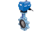 Ductile iron butterfly valve 1160 + TCR electric actuator