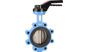 Ductile iron butterfly valve 1176 Lug CF8M disc/EPDM seat