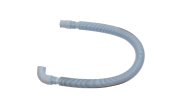 Washing machine bellows - Elbow outlet extensible drainage set 19x28mm