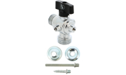 Angle 1385 ACS valve with integrated mounting