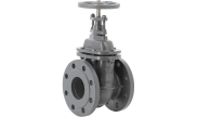 Cast iron gate valve 150 flanged RF PN10