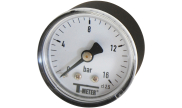 ABS plastic pressure gauges dry axial Ø40 1640