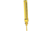 Aluminium thermometer 1671 straight H200mm L63mm