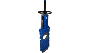 Cast iron knife gate valve 179 F304 gate/EPDM seat Through conduit