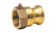 Brass cam-lock female adaptor A 2261