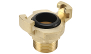 Brass express male coupling with NBR gasket 2281