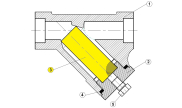Stainless steel screen strainer