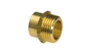 Brass welding socket male threaded/female copper - 243 GC