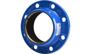 Flange adaptor 2502 for PVC & PE pipes PN10/16
