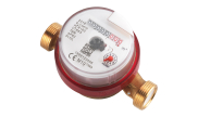 Single jet water meter 2704 for hot water MID R160
