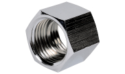 Chrome plated brass equal socket with thrust female -  270 GCH
