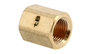 Brass equal socket female - 272 G