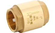 Spring check valve with nylon clack 306 PN16