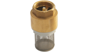 Stainless steel foot valve with nylon clack 311
