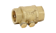 Roma spring check valve with drainer 315 PN25