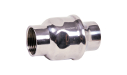 Stainless steel F304 spring check valve 327 BSP