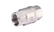 Stainless steel CF8M spring check valve 329 BSP