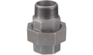Equal union flat bearing male/female - Black - 331
