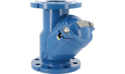 Ductile iron ball check valve 332 RF PN10 DIN F6