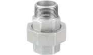 Equal union conical bearing male/female - Galvanised - AFY - 341
