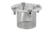 Galvanised carbon steel strainer basket 367 PN10/16