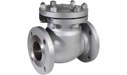Cast steel A216WCB swing check valve 373 RF ANSI150