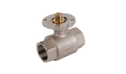 Brass ball valve 502XS BSP female/female ISO pad