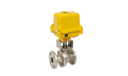 Stainless steel ball valve 515IIT + SA-X ATEX electric actuator
