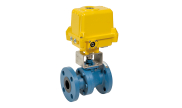Carbon steel ball valve 530AIT + SA-X ATEX electric actuator