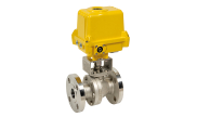 Stainless steel ball valve 530IIT + SA-X ATEX electric actuator