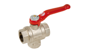 Brass ball valve 3 way-L port 534 PN25