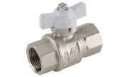 Brass ball valve 561 BSP silicone free butterfly handle