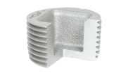 Square hole plug - Galvanised - 596