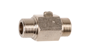 Screw driving ball valve