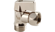 Angle sanitary valve 3/8''-3/8''