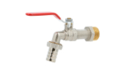Nickel-plated bibcock valve 696